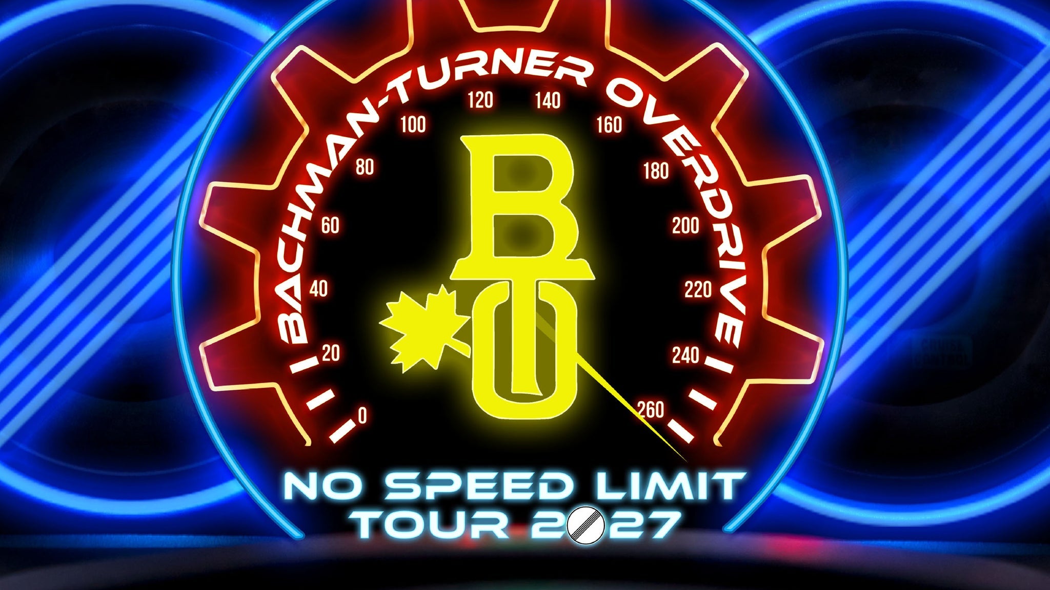 Bachman-Turner Overdrive 2026–2027 concert poster